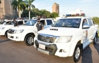 ITAIPU entregó vehículos al Ministerio del Interior para fortalecer la seguridad ciudadana